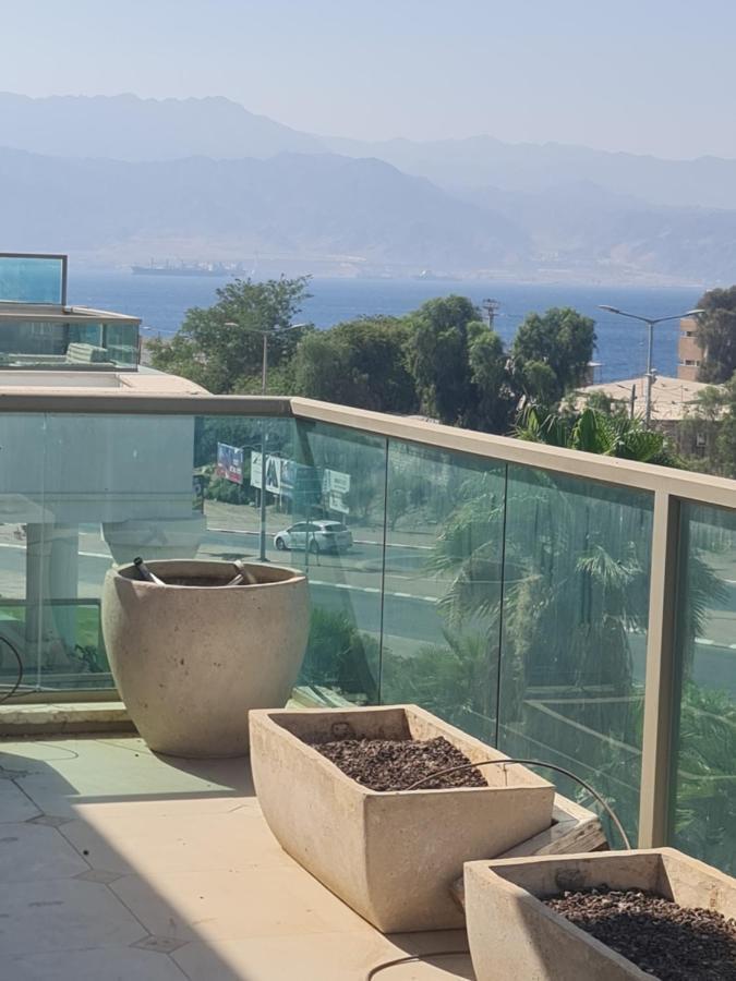 La-Palmore Luxury Apart-Residense Resort With Pool First Line Sea Side Ejlat Exteriér fotografie